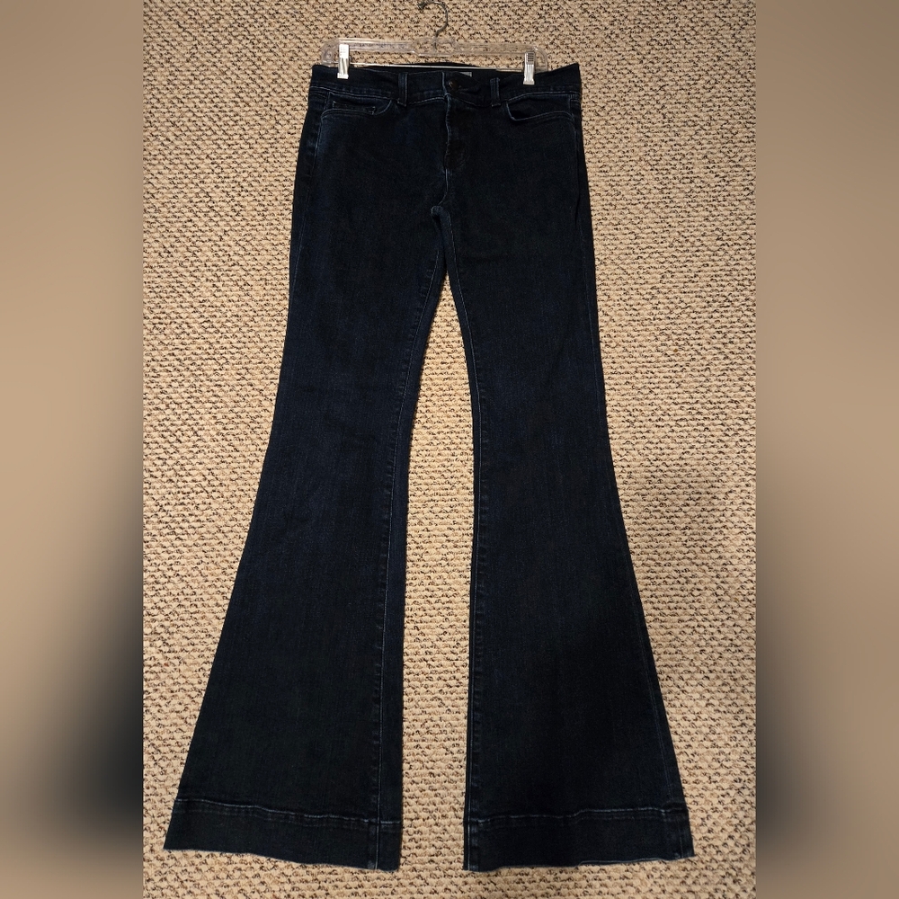 J BRAND LOVESTORY Super Flare Dark Wash Jeans NWOT Sz 31